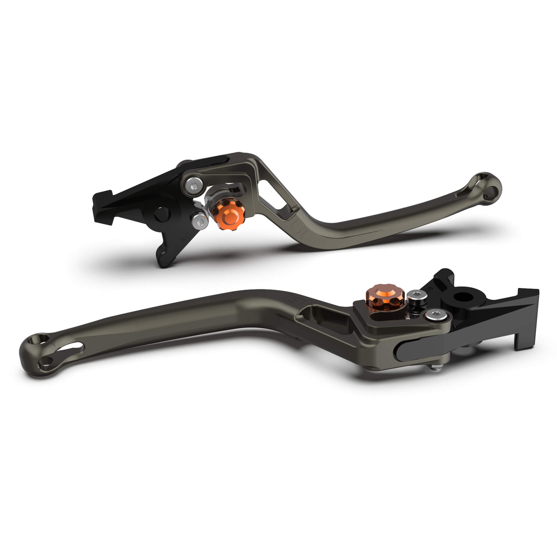 LSL Scooter Bremshebel Links BOW L81, anthrazit/orange