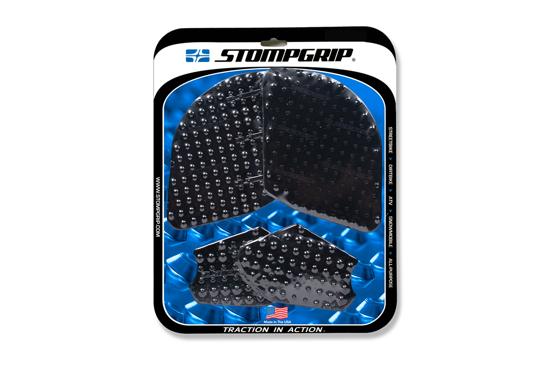 Stompgrip Tank Pad schwarz, Volcano, Streetbike Tank Kit für Panigale V4 (R, S, SP) und Streetfighter V4 (S, SP)