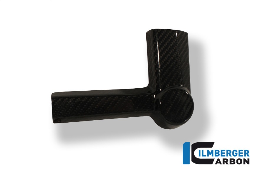 Ilmberger Carbon Sturzpad am Rahmen rechts, Carbon