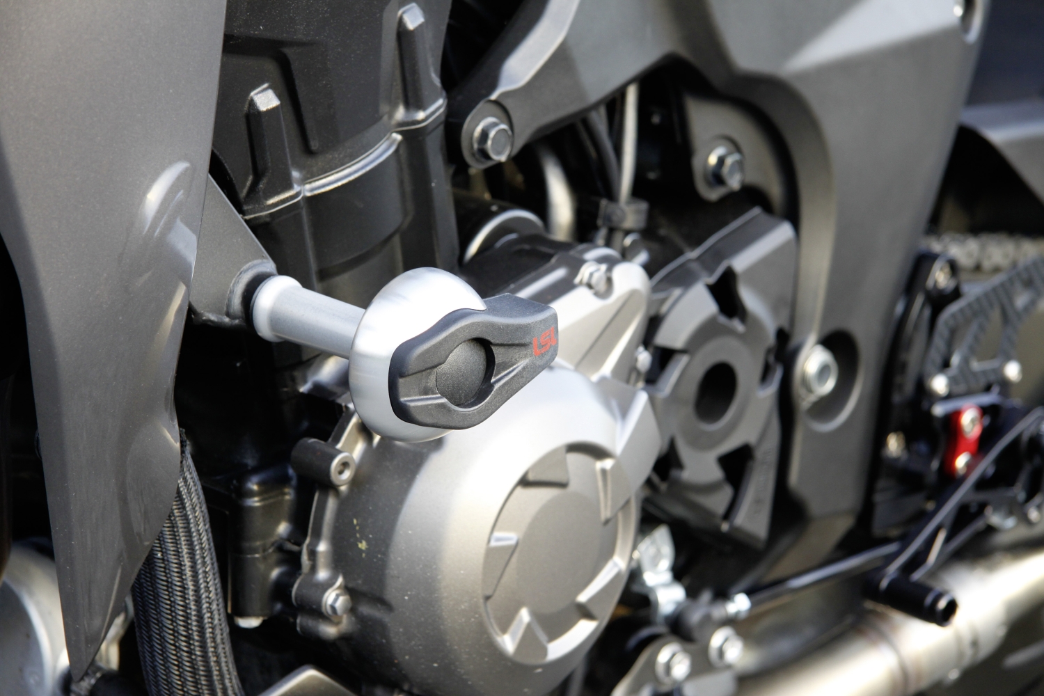 LSL Crash Pad / SlideWing Befestigungskit für Kawasaki Z1000 ABS,  2010-