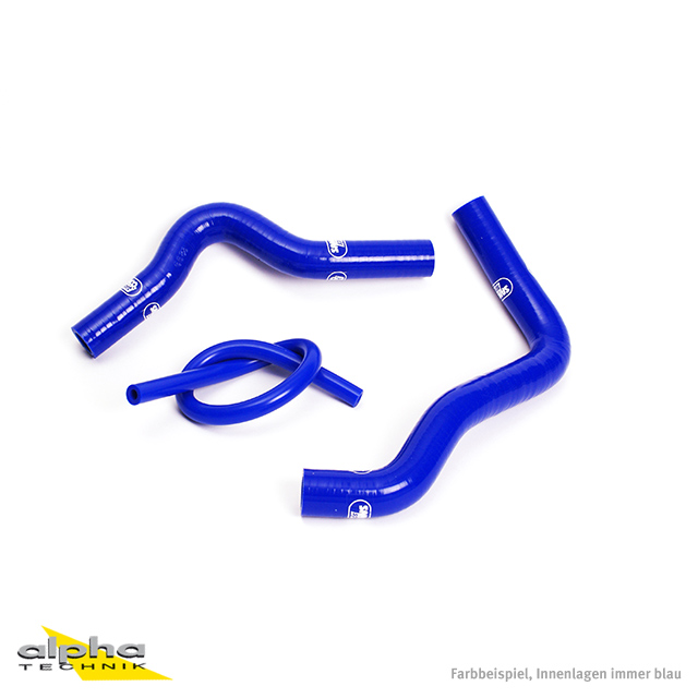 SAMCO SPORT Siliconschlauch Kit blau für Suzuki RM85 Modelljahr 2002-2022