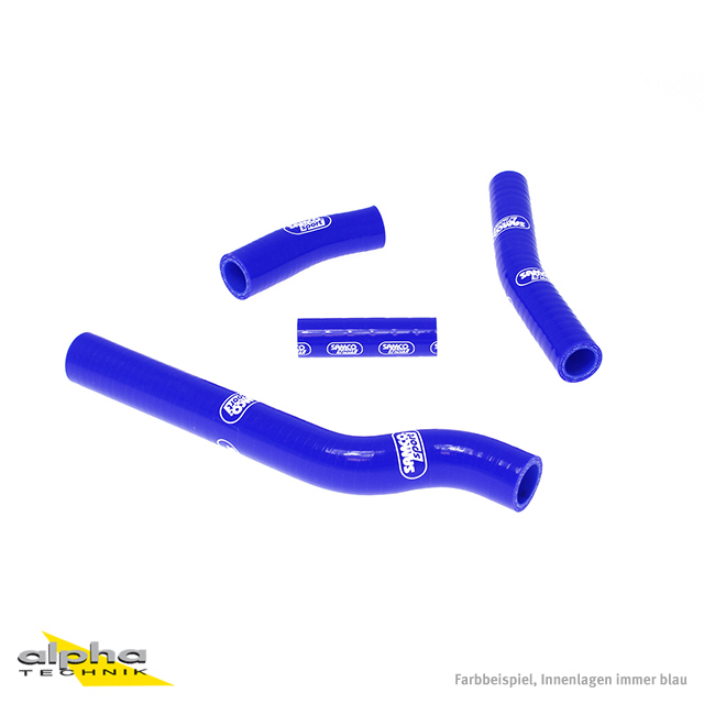 SAMCO SPORT Siliconschlauch Kit blau für Yamaha YZ450F WR450F Modelljahr 2006-2011
