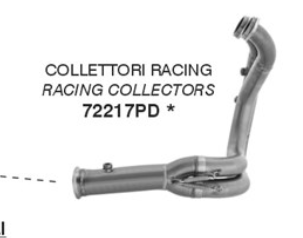 ARROW Racing Krümmer Edelstahl für CF Moto 1000MT-X, 2025-