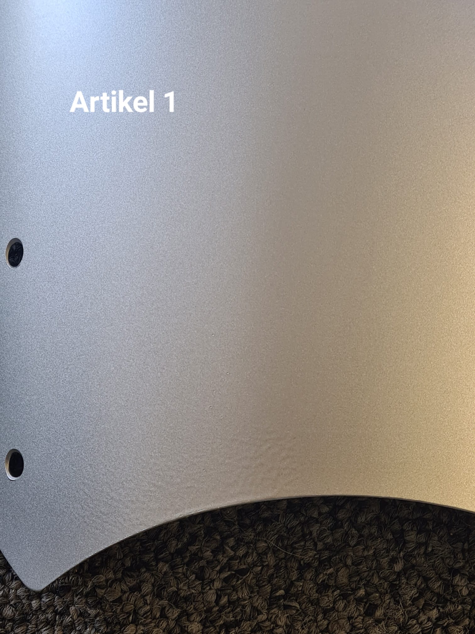 Barracuda Windschild Aerosport Aluminium silber BMW RnineT 2014-2016