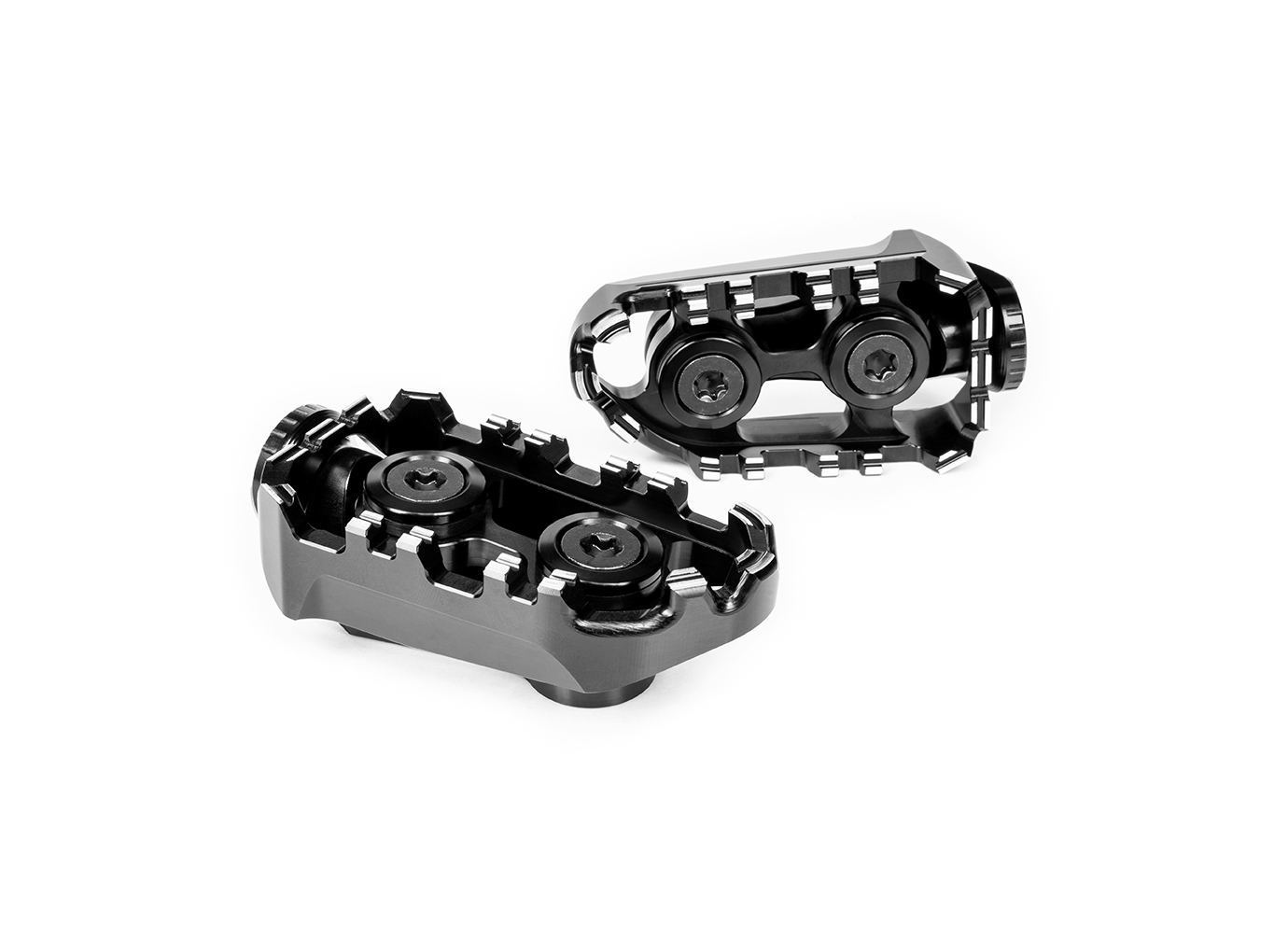 Gilles TECH-X Enduro Fußrasten schwarz für Harley Davidson Pan America ,Typ RA1250(S), 2023-