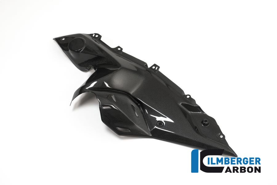 Ilmberger Carbon Seitendeckel unter Tank links