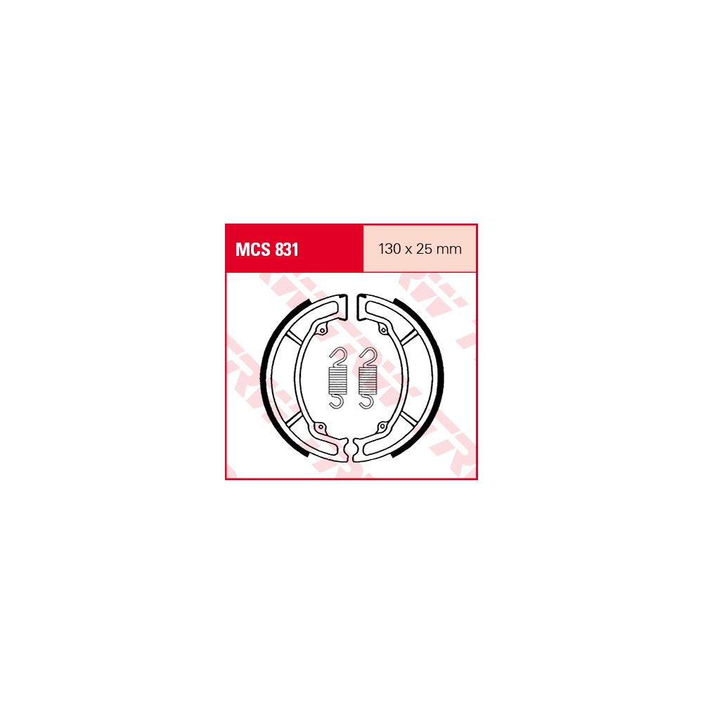 TRW LUCAS Bremsbackensatz MCS831