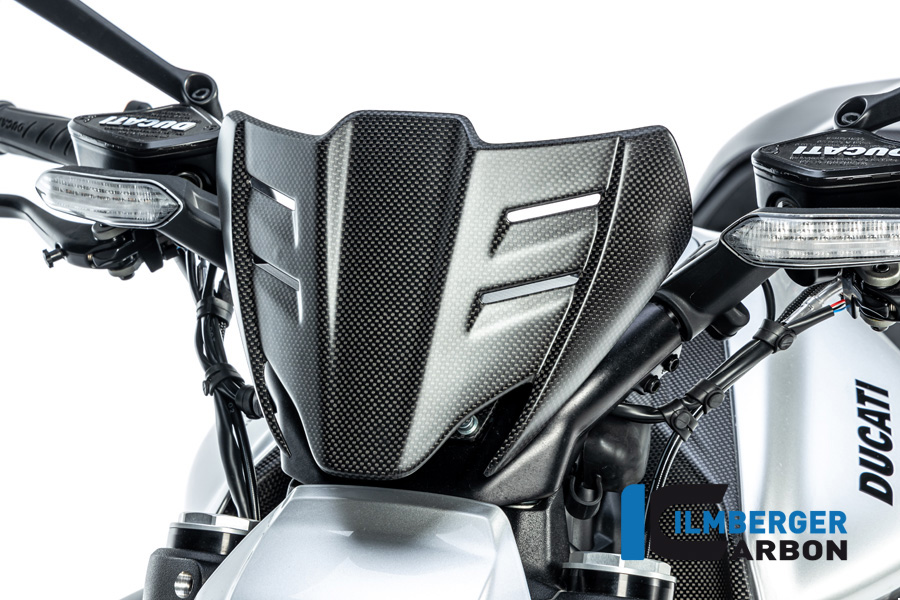 Ilmberger Carbon Windschild, matt, Ducati Diavel V4 , 2023-