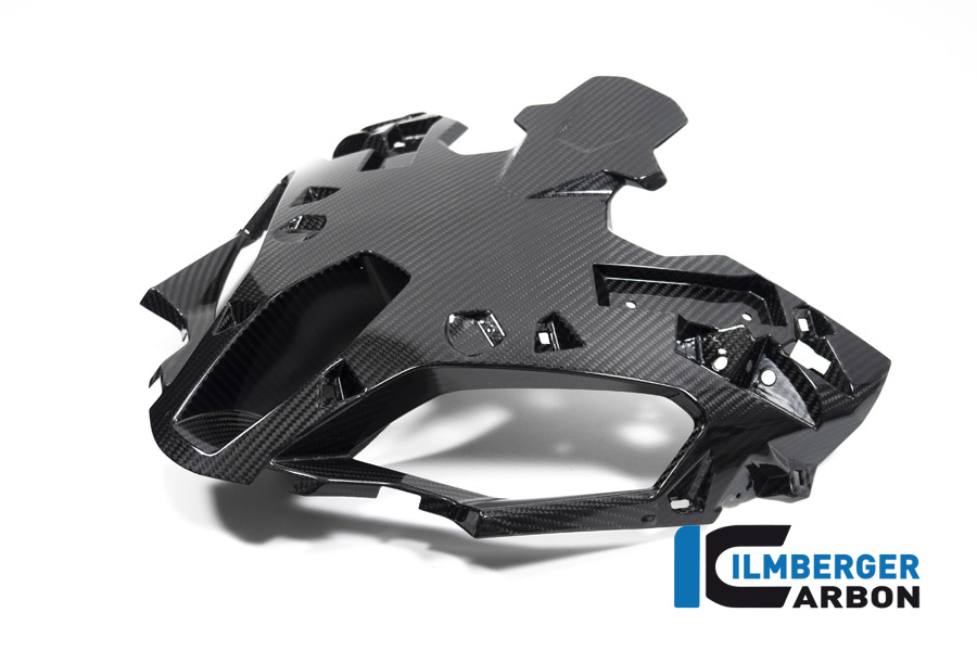 Ilmberger Carbon Verkleidungsmittelteil oben, Lufteinlass, glänzend, BMW S1000XR 2020- M1000XR 2024-