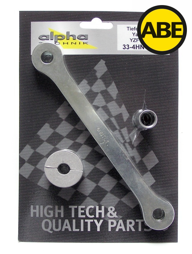 alpha Technik Tieferlegungssatz 30mm Yamaha YZF750R; Typ 4HN; Modelljahr 1993-