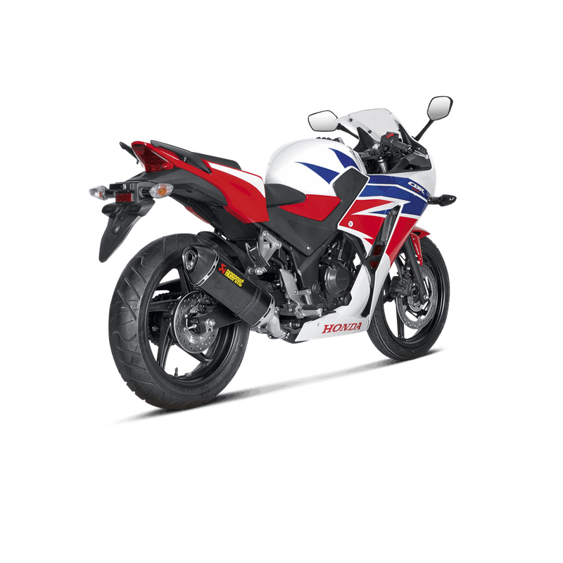 Akrapovic Slip-On Line (Carbon) Auspuff für Honda CBR300R 2014-2016