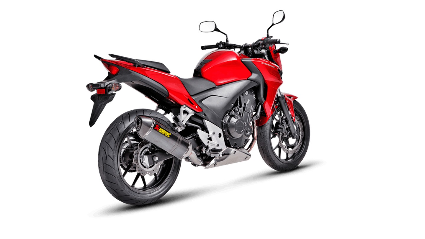 Akrapovic Slip-On Line (Carbon) Auspuff für Honda CB 400/500F 2013-2015