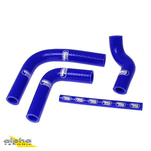 SAMCO SPORT Siliconschlauch Kit blau für Yamaha TZ250 TZ350 Modelljahr 1979-1980