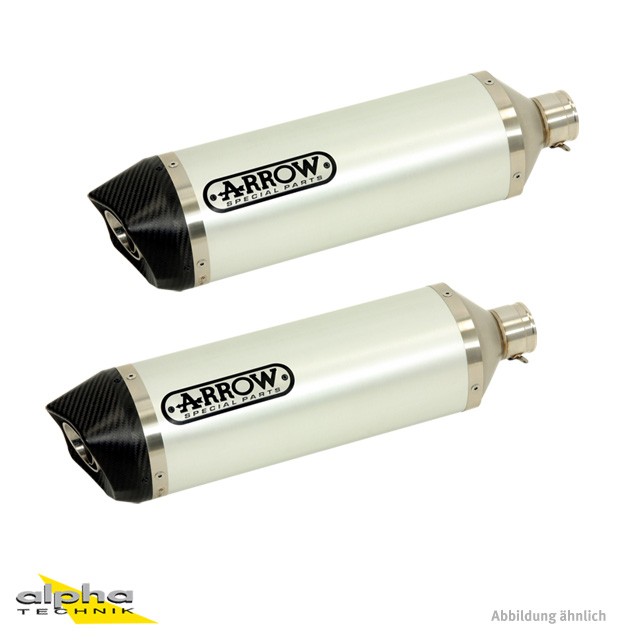 ARROW Auspuff RACE TECH für KTM 990 Adventure 2006-12 / SMT 2009-13 aus Aluminium