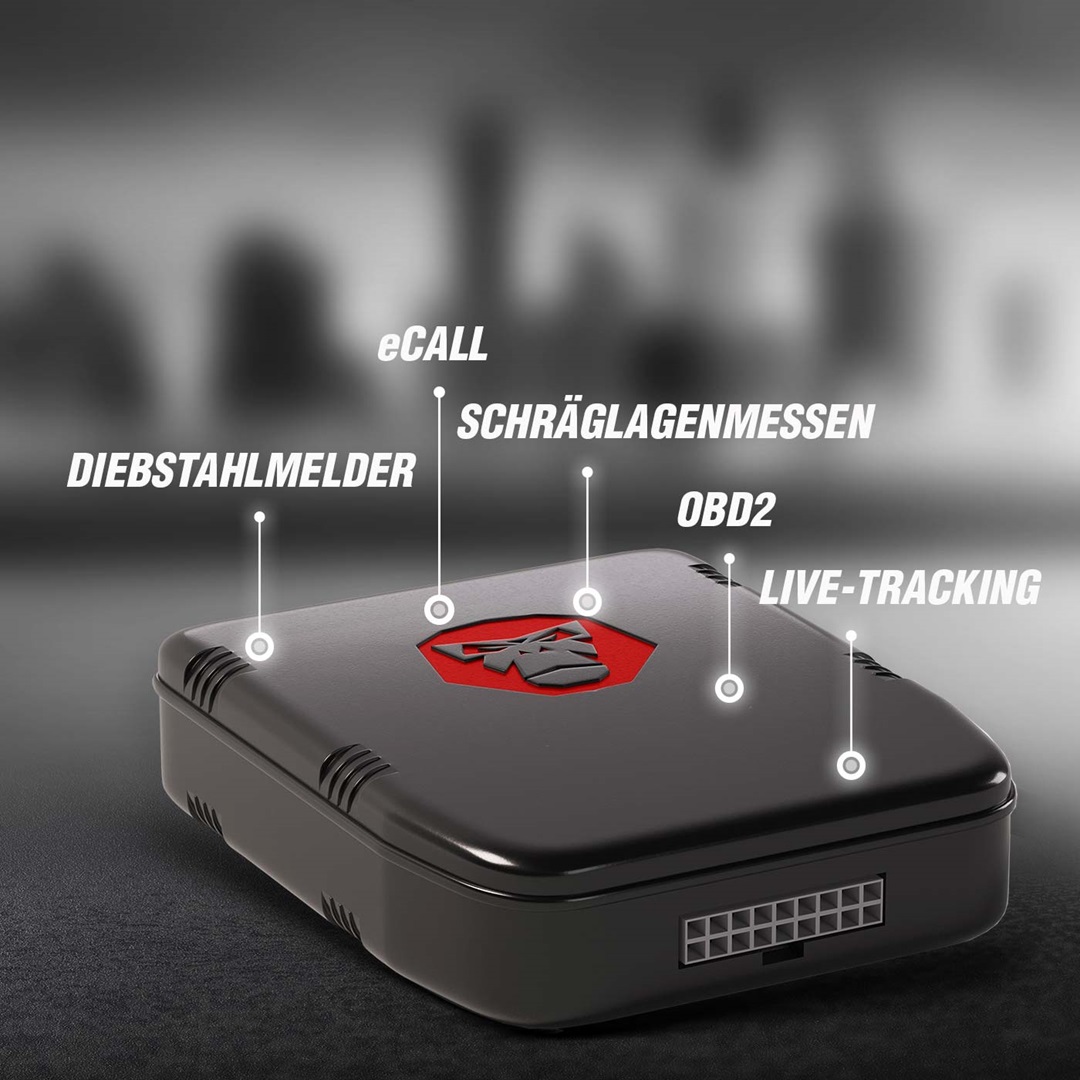 RideLink WingMan Pro 4G – Smarte Sicherheit mit Live-Tracking, eCall, Diebstahlschutz und Fahranalyse für dein Motorrad