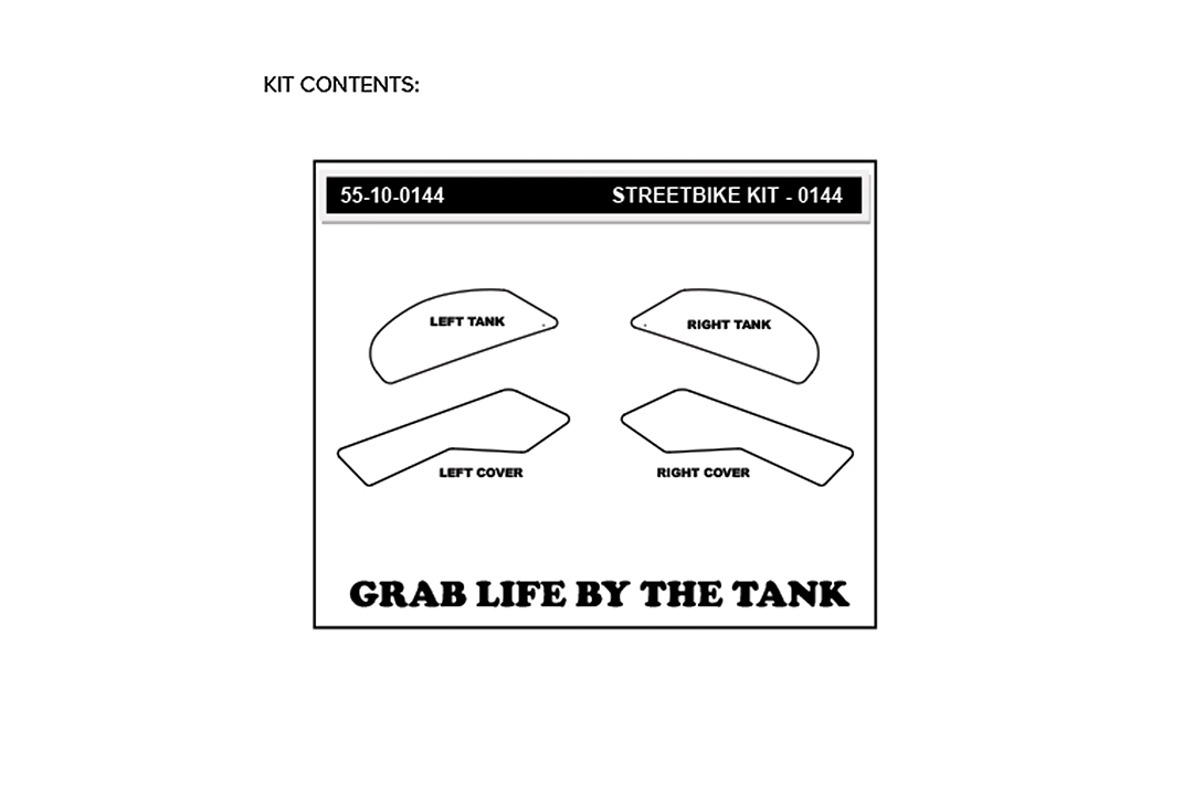 Stompgrip schwarz, Icon, für Kawasaki Z900, 2017-18
