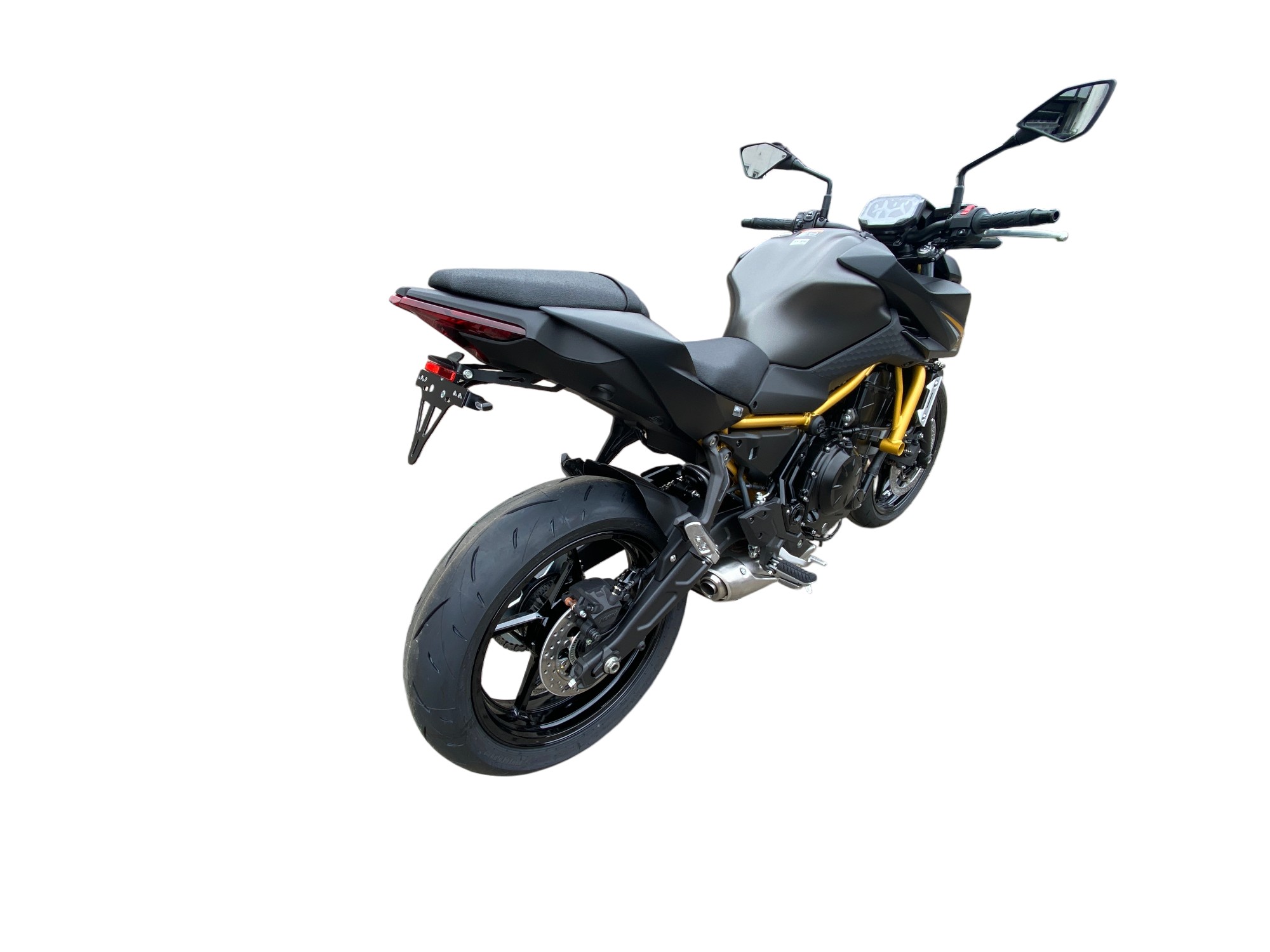 alpha Technik Kennzeichenhalter für Kawasaki Z650S ab Modelljahr 2026-