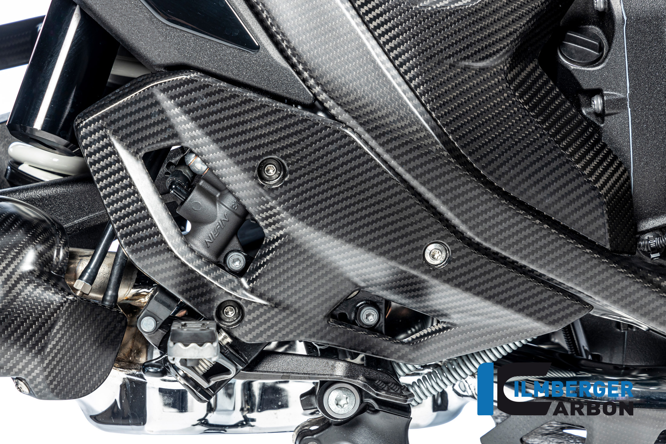 Ilmberger Carbon Fersenschutz links, matt, BMW R1300GS 2023-