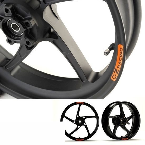 OZ Piega Aluminium Satz in schwarz matt für Suzuki GSX-R1000 (nur mit ABS), WVCY, 2016 und GSX-R1000(R), WDM0, 2017-2022