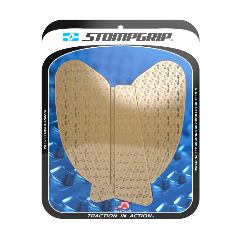 Stompgrip Tank Pad klar, Icon, Streetbike Tank Kit, für Kawasaki, Z H2 2021-2026