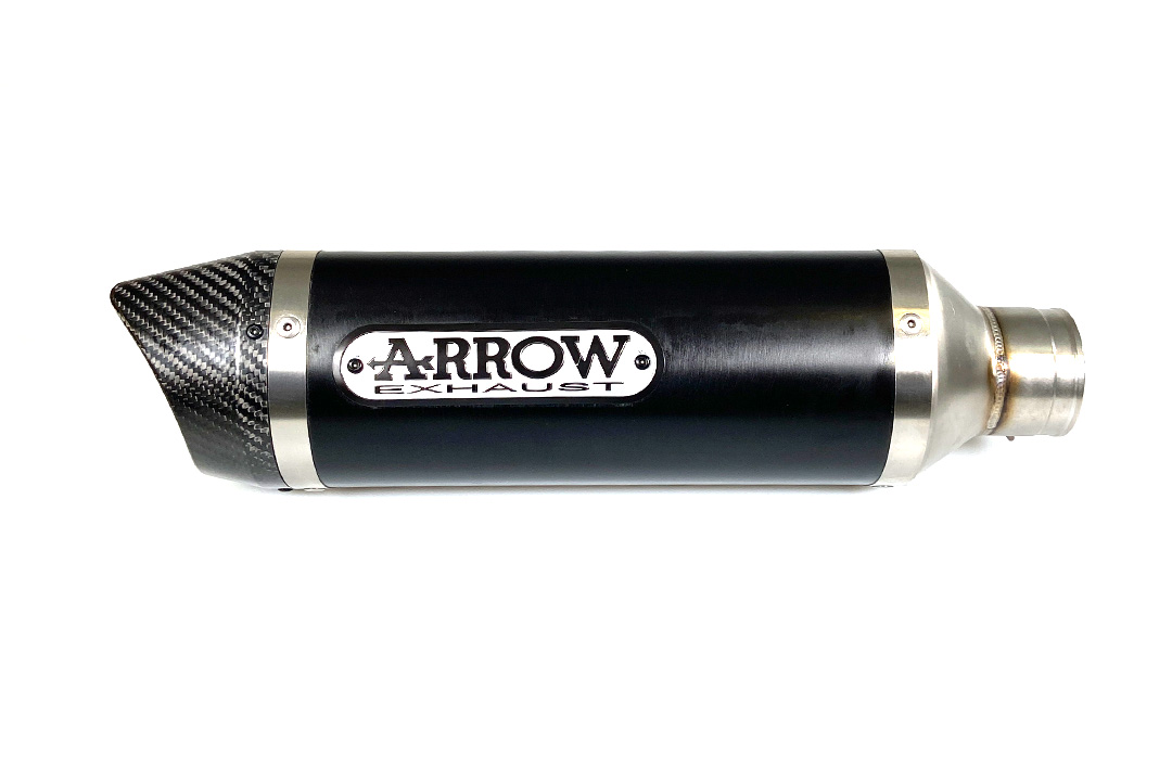 ARROW Auspuff Aluminium DARK THUNDER für KTM 125RC / 390RC / 390 Duke 2013-2016