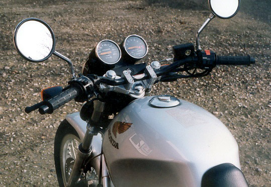 LSL Superbike-Kit mit Teilegutachten für  Honda XBR500, Typ PC15, GB500, Typ PC16, alle, silber, (Typ S)