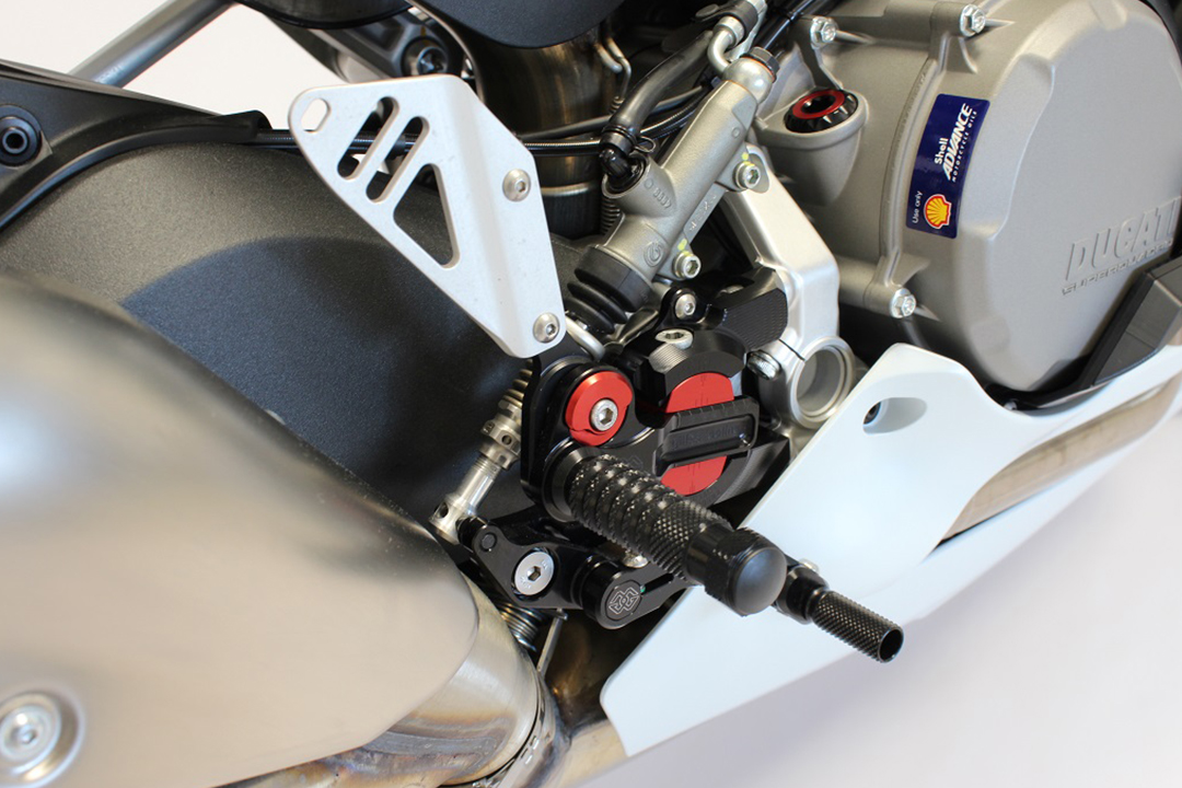 GILLES VCR Fußrastenanlage für Ducati 959 Panigale, HA