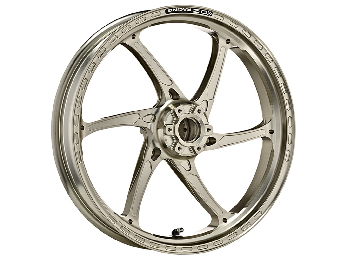 OZ Gass RS-A Aluminium vorne in titanfarben für Suzuki GSX1300R Hayabusa (ohne ABS), 2008-2013