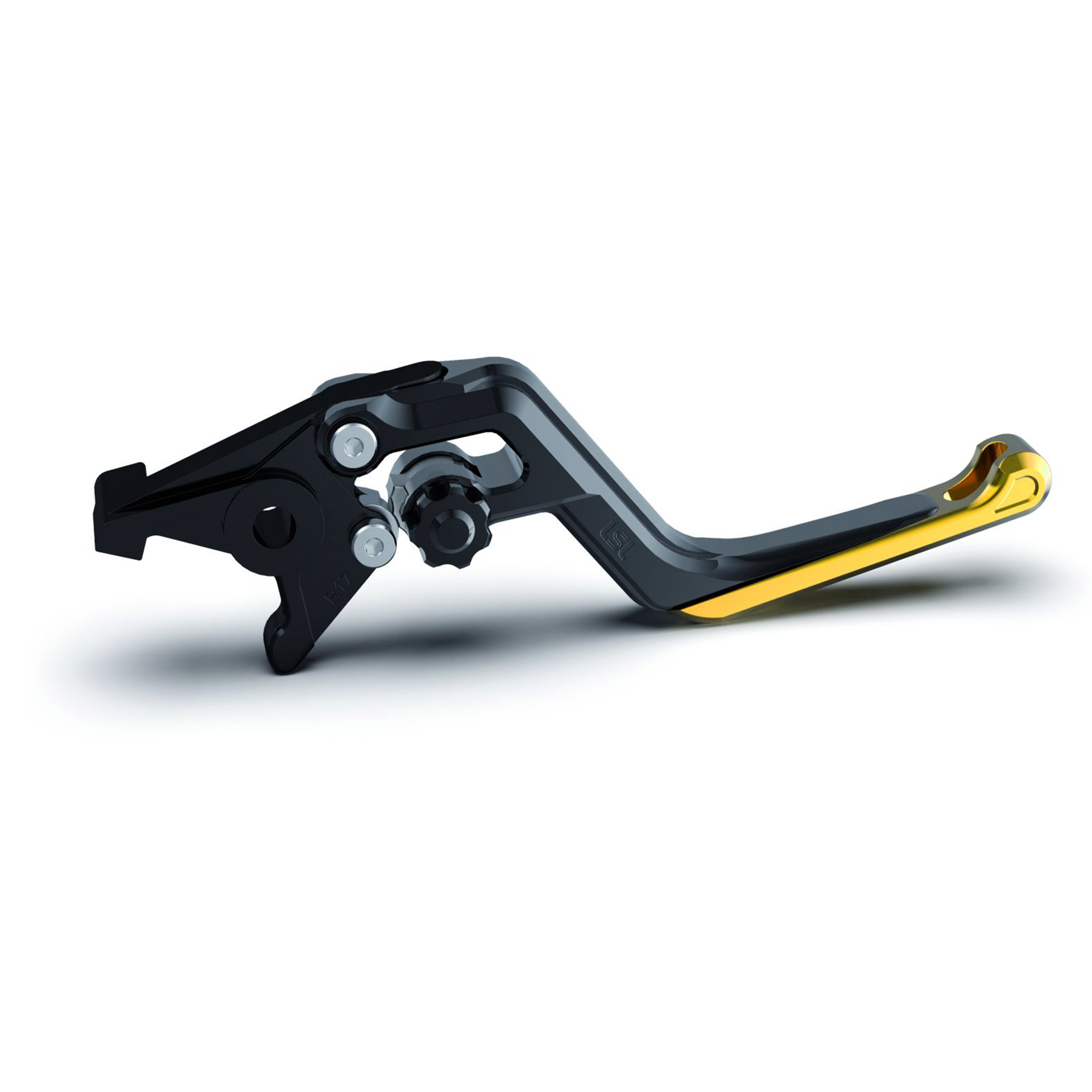 LSL ERGONIA Bremshebel R20 Schwarz/Schwarz/Gold
