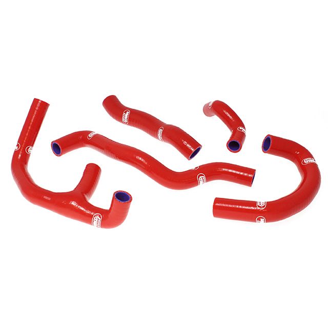 SAMCO SPORT Siliconschlauch Kit rot für Aprilia RS250 Modelljahr 1994-2003