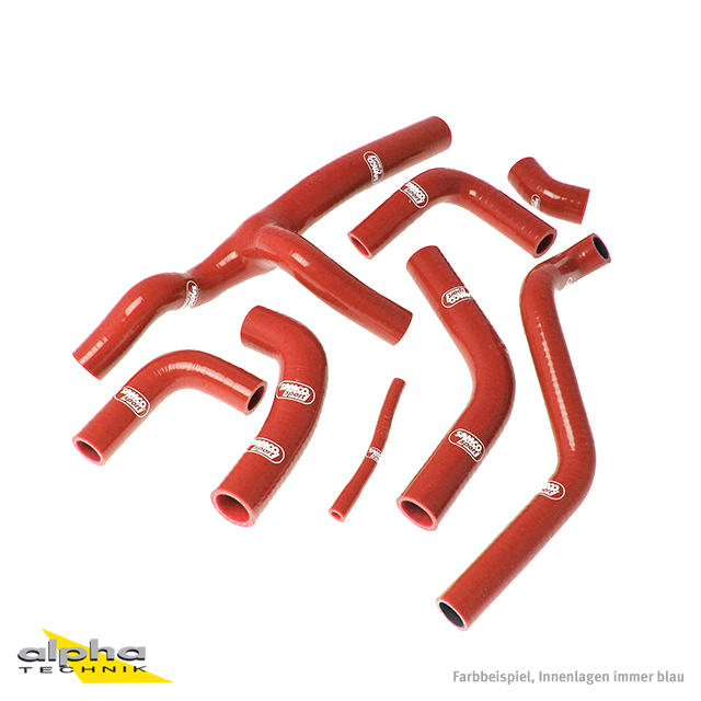 SAMCO SPORT Siliconschlauch Kit rot für Ducati ST4S Modelljahr 2001-2005