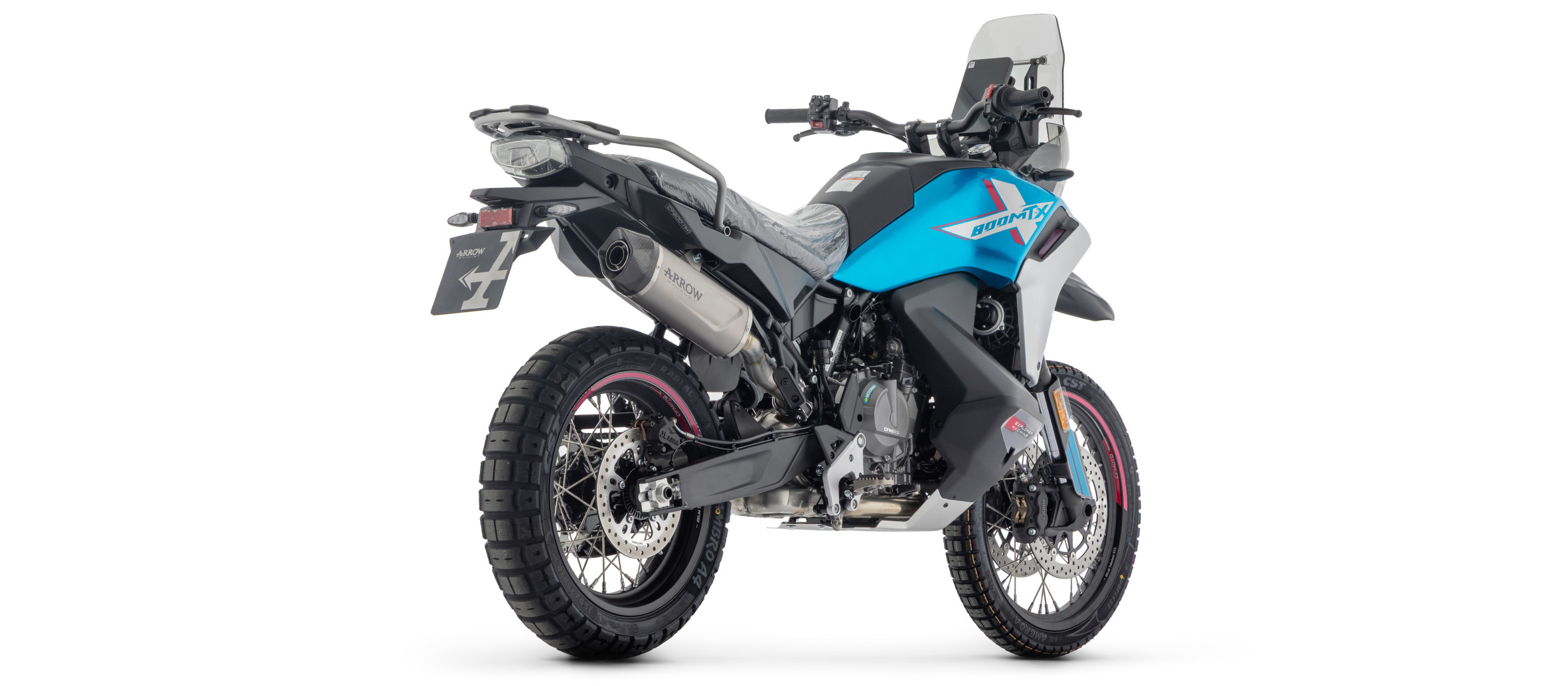 ARROW Auspuff INDY RACE EVO Titan für CF Moto 800 MT-X, 2025- , 1000MT-X, 2026-