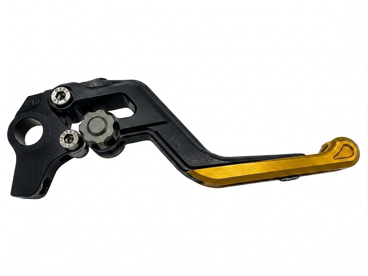 LSL ERGONIA Bremshebel R68R Schwarz/Anthrazit/Gold
