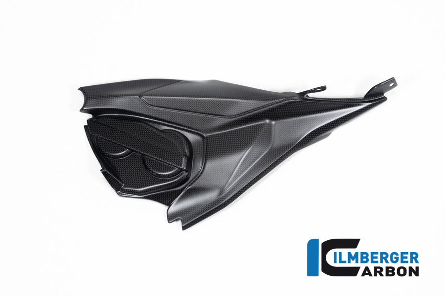 Ilmberger Carbon Rahmenheckverkleidung mit Zylinderkopfabdeckung links, matt, Ducati Streetfighter V2,  2022-
