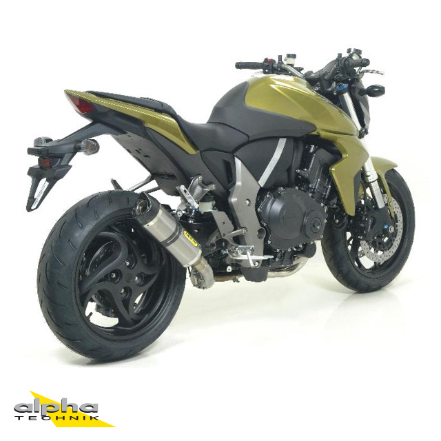 ARROW Auspuff THUNDER Honda CB1000R 2008-2016, Titan, Carbon-Endkappe