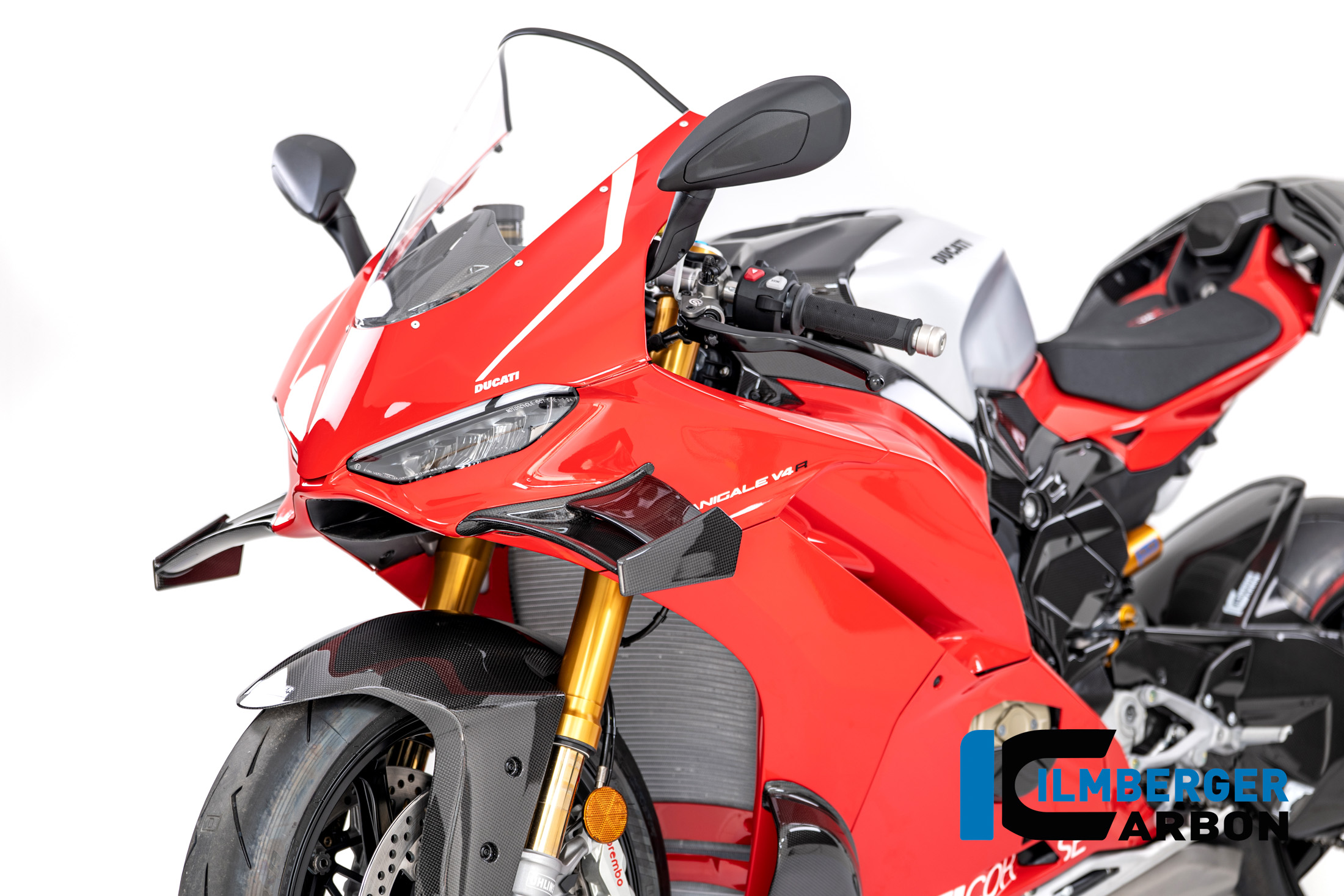Ilmberger Carbon Winglet links, glänzend, Ducati Panigale V4, S, R, 2025-