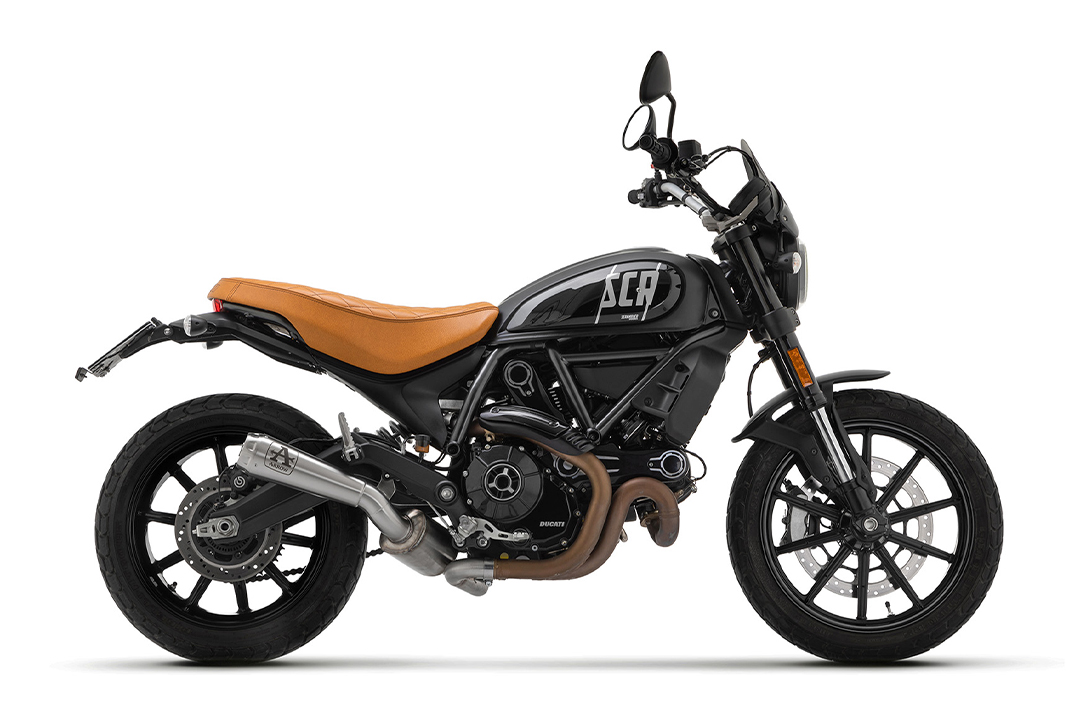 ARROW Auspuff PRO RACE Edelstahl für Ducati Scrambler 800 Modelljahr 2021-