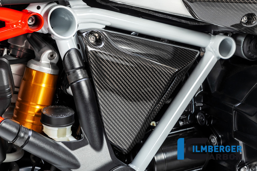 Ilmberger Carbon Rahmendreieckcover rechts Carbon für BMW R1250GS R1250R R1250RS ab 2019-