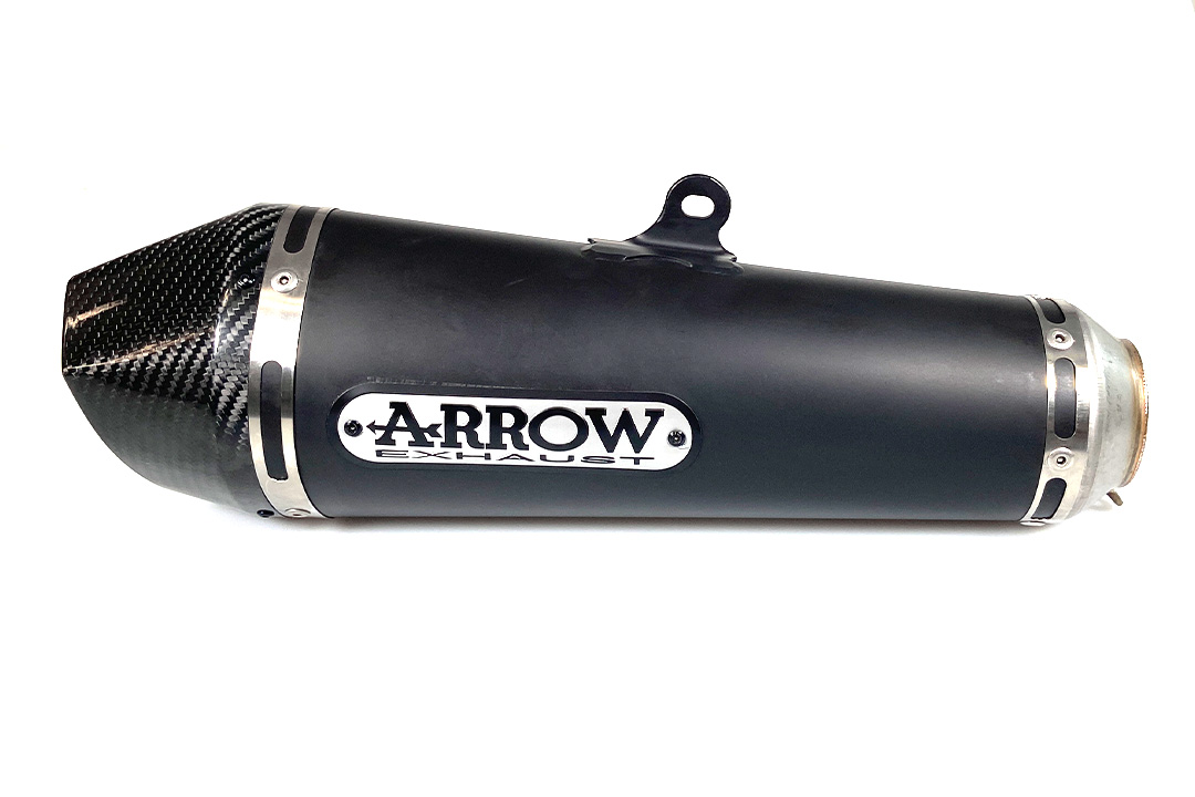 ARROW Auspuff DARK X-KONE Edelstahl für Yamaha MT-07 2014-2020 / MT-07 Tracer 2016-2017 / Tracer 700 2020-