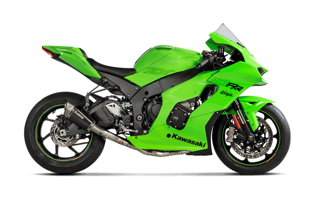 Akrapovic Optional Header (Titanium) Auspuffanlage für Kawasaki Ninja ZX-10R (RR) ab Modelljahr 2021-