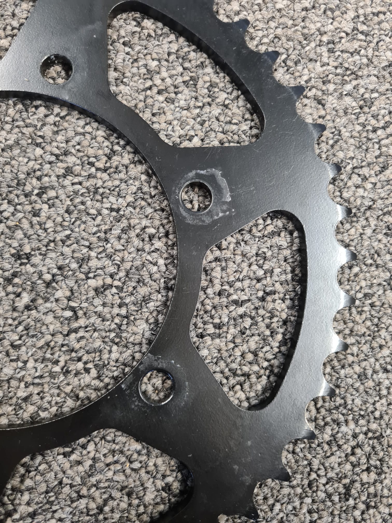 Kettenrad Stahl, 46 Zähne, Teilung 520