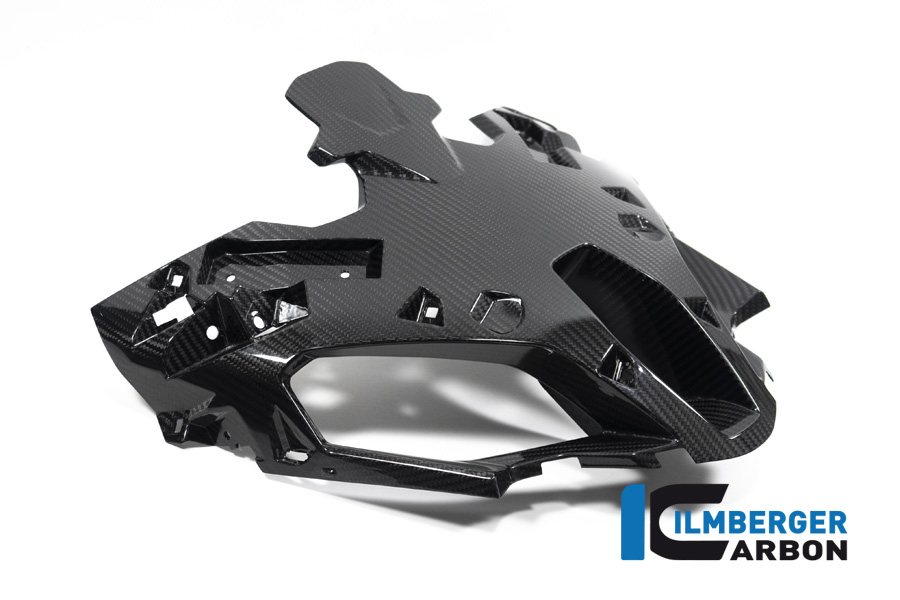 Ilmberger Carbon Verkleidungsmittelteil oben, Lufteinlass, glänzend, BMW S1000XR 2020- M1000XR 2024-