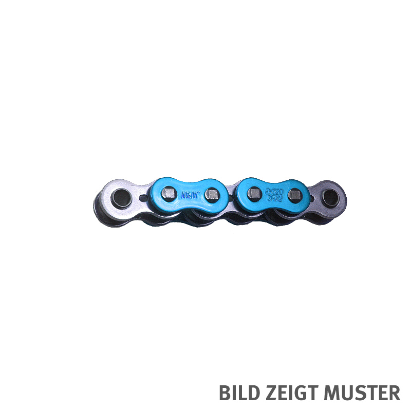 Kette ENUMA MVXZ-2 520, ideale OEM-Ersatzkette - 112 Glieder - Farbe Blau metallic