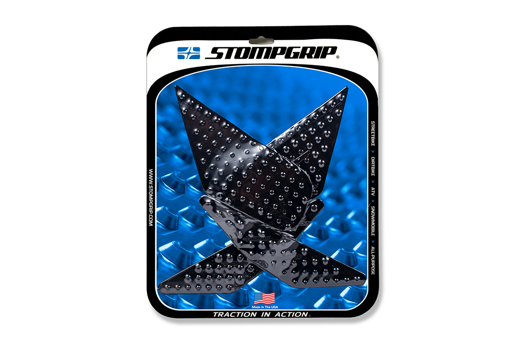 Stompgrip schwarz, Volcano, für Triumph Speed Triple 1050 R 2016-2017, Speed Triple RS 1050 2018-2020, Speed Triple 1050 S 2016-2020