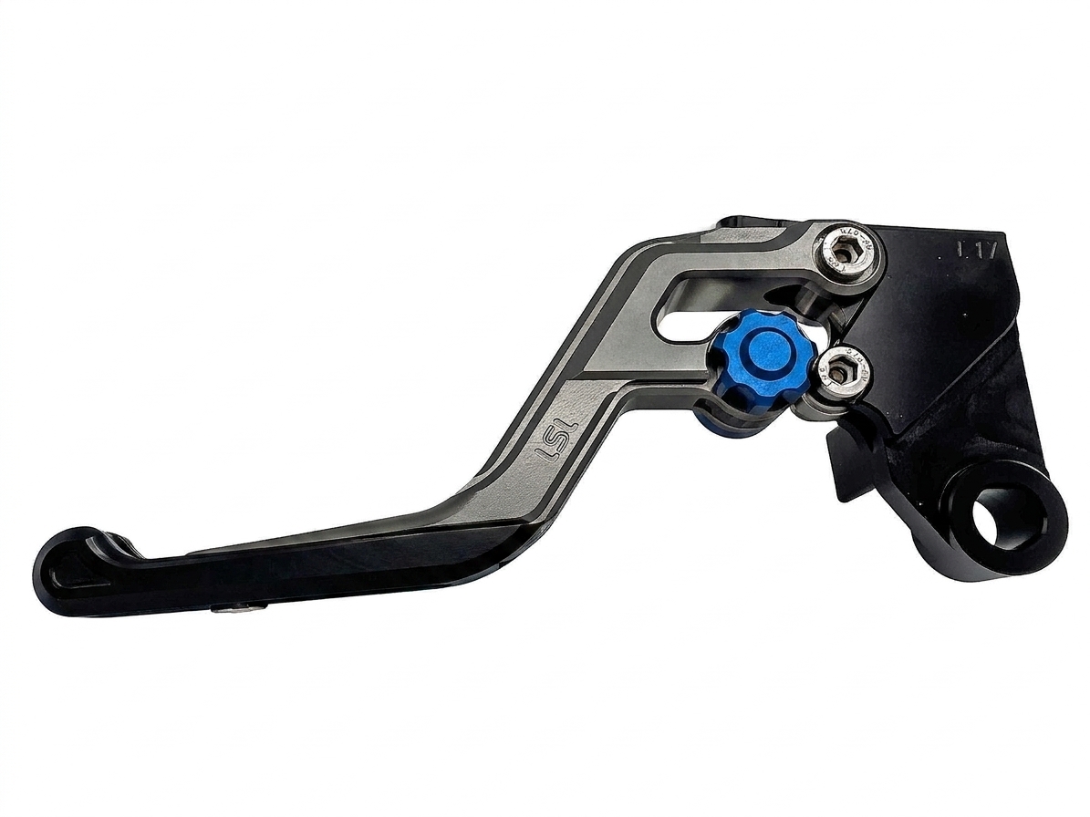 LSL ERGONIA Kupplungshebel L03 Anthrazit/Blau/Schwarz