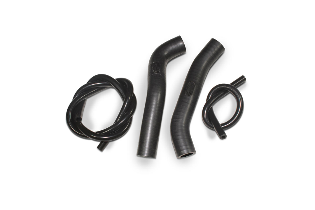 SAMCO SPORT Siliconschlauch Kit schwarz für Kawasaki KR1 Modelljahr 1988-1991