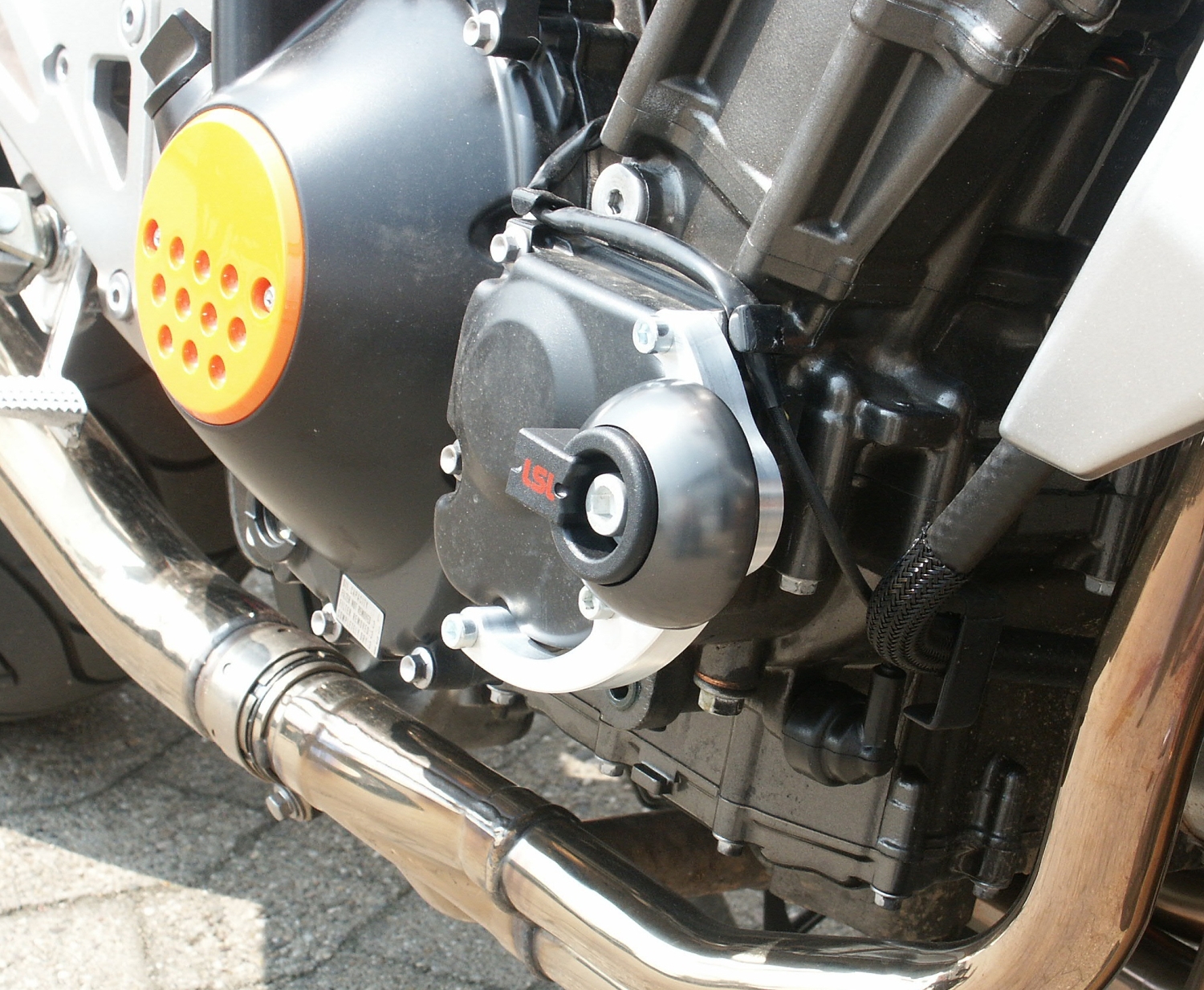 LSL Crash Pad Befestigungskit für Kawasaki Z750  2004-2006, Z1000,  2003-2006