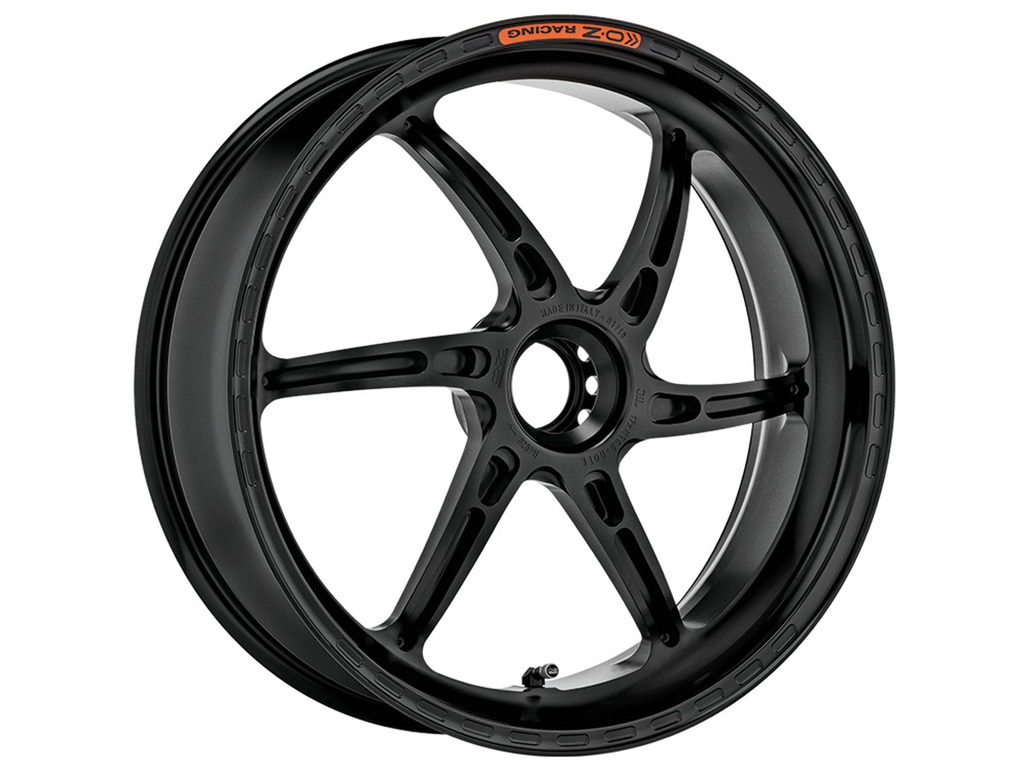 OZ Gass RS-A Aluminium hinten in schwarz matt für MV Agusta Brutale (Dragster) und F4