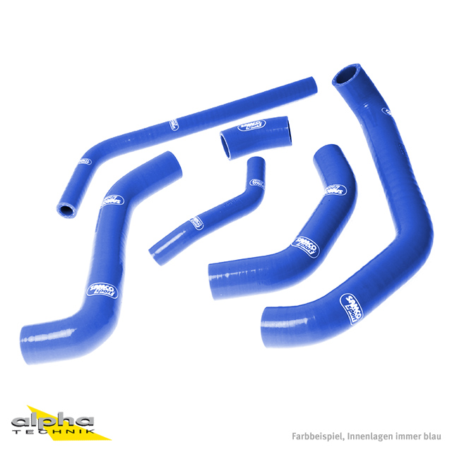 SAMCO SPORT Siliconschlauch Kit blau für Kawasaki ZX10R Modelljahr 2011-2015