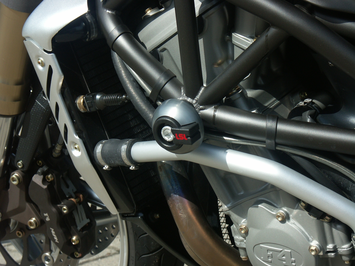 LSL Crash Pad Befestigungskit für MV Agusta Corsaro/Scrambler 1200